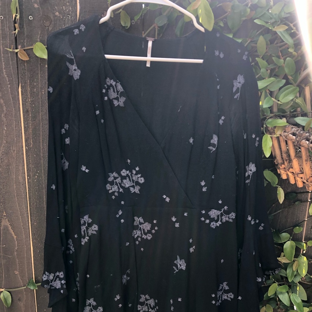 Free People blue dress